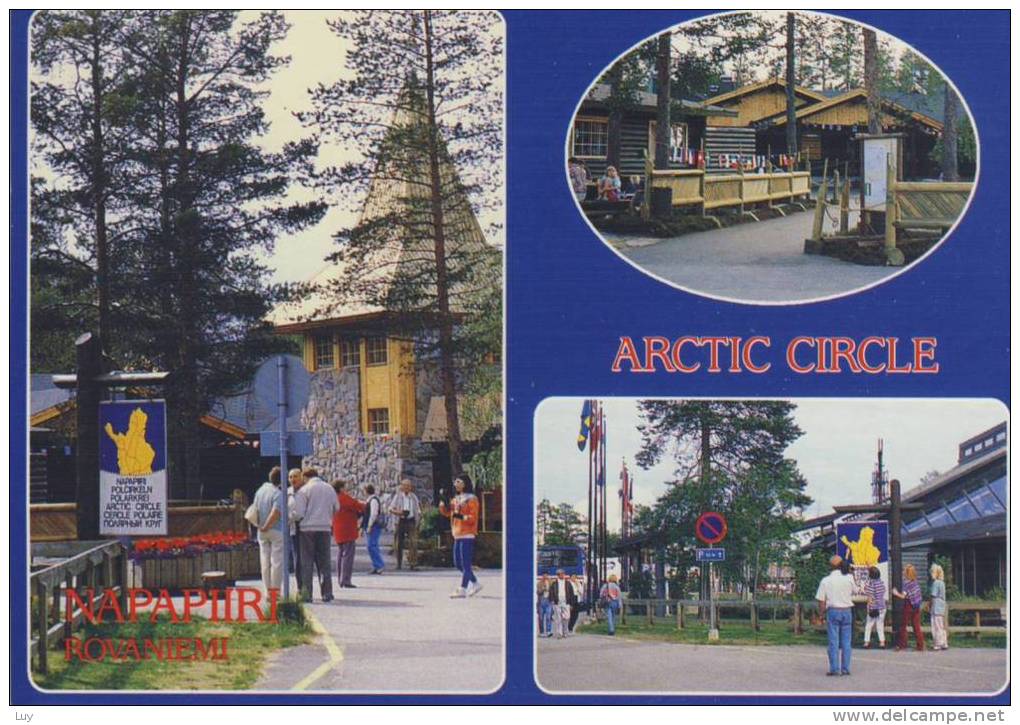 Suomi - Finland - ROVANIEMI - Napapiiri - Arctic Circle - 1993 - Finland