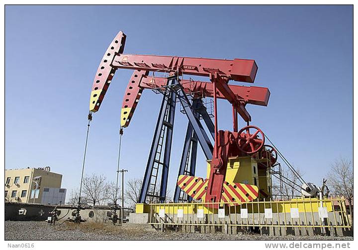 (N51-106  )   Petroleum   Oil Well Pumpjack Pump  Drilling,  Postal Stationery-Entier Postal - Aardolie