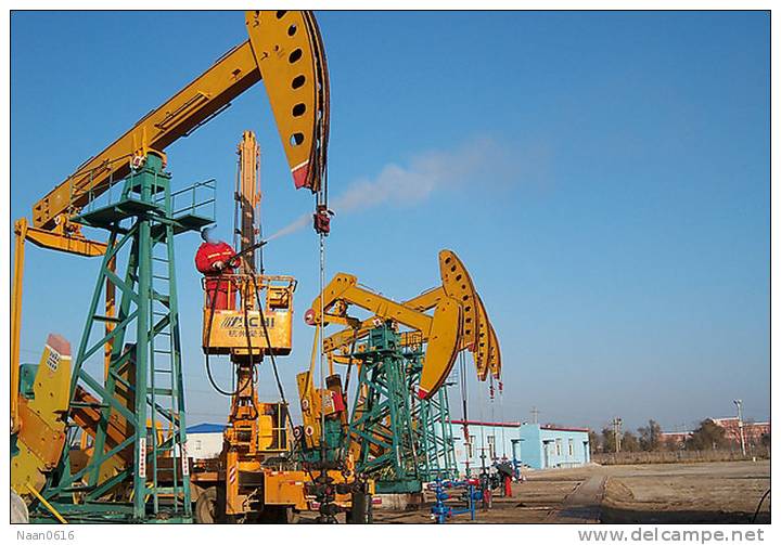 (N51-113  )   Petroleum   Oil Well Pumpjack Pump  Drilling,  Postal Stationery-Entier Postal - Aardolie