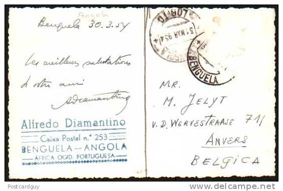 Angola - Benguela - Real Photo Postcard 1954 - Angola