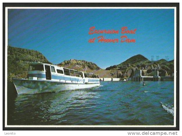 Tour Excursion BOAT ECHO At Hoover Dam Lake Mead Resort Boulder City Nevada USA - Autres & Non Classés