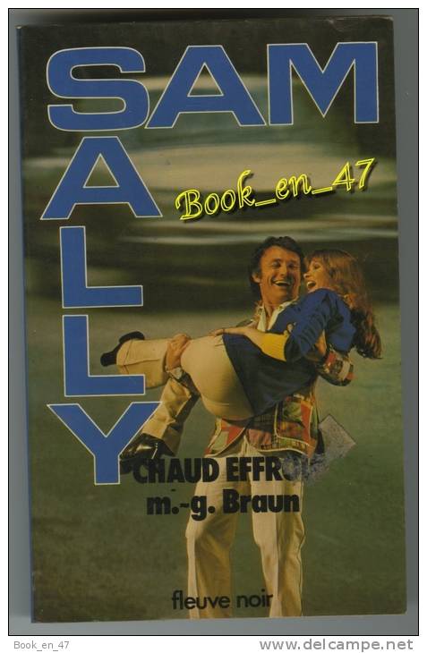 {73516} M G Braun " Chaud Effroi " Sam & Sally N° 30 , 1978 - Fleuve Noir