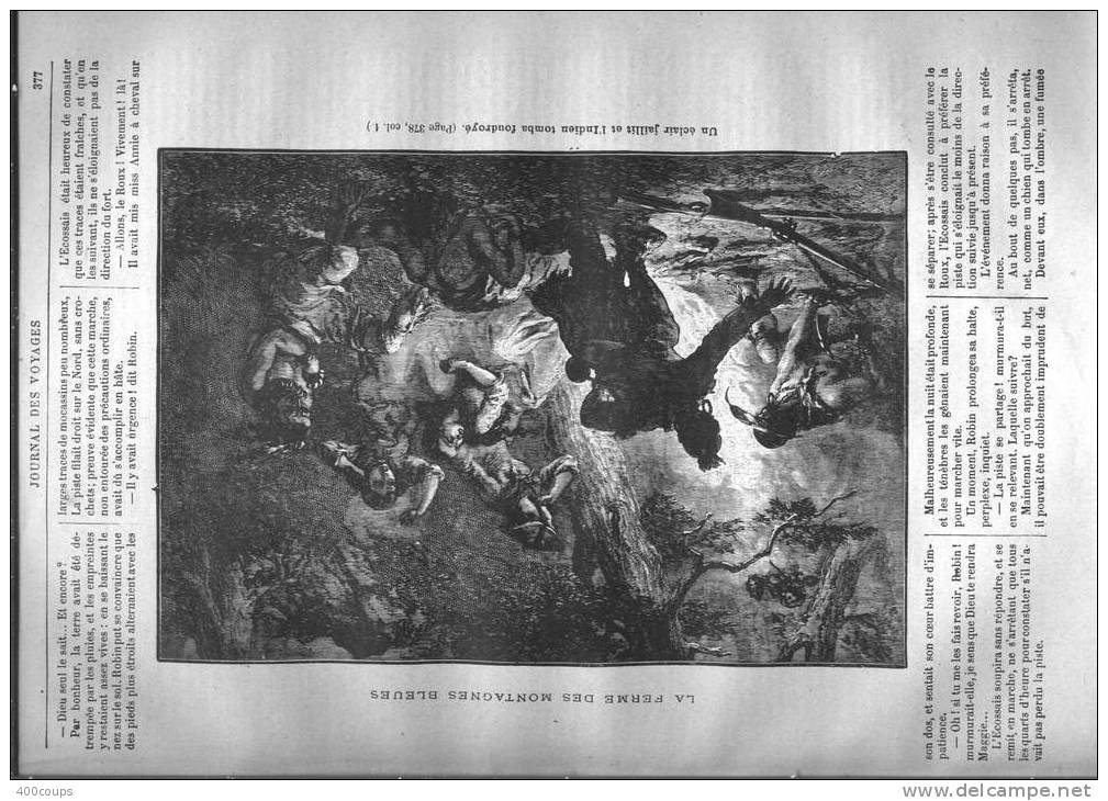 Journal Des Voyages - N° 544 Du 11 Décembre - Les Expéditions Au Pôle Nord - Le Coureur Des Jungles - Les Phoongies,Birm - 1850 - 1899