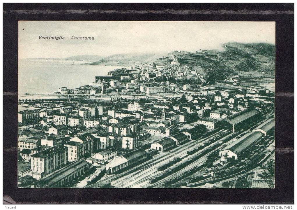 38738     Italia,   Ventimiglia -  Panorama,  VG  1938 - Imperia