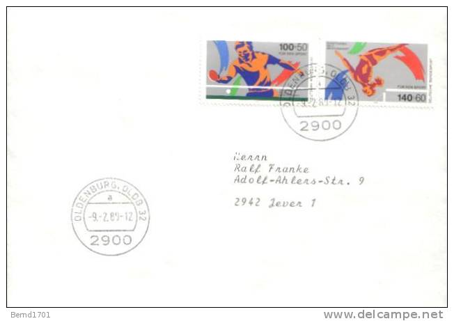 Germany - Mi-Nr 1408/1409 FDC (b360)- - 1981-1990