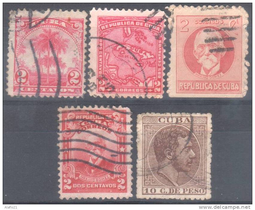 CUBA - Lot Timbres Oblitérés - Lots & Serien