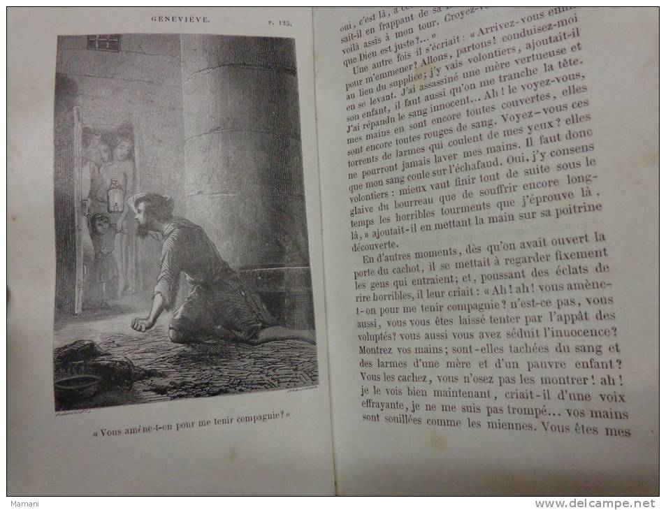 Lycee Imperial De St Brieuc C.schmid-oeuvres Choisies 2eme Serie Illustree De Gravures Sur Bois D'apres Girardet-1863 - 1801-1900