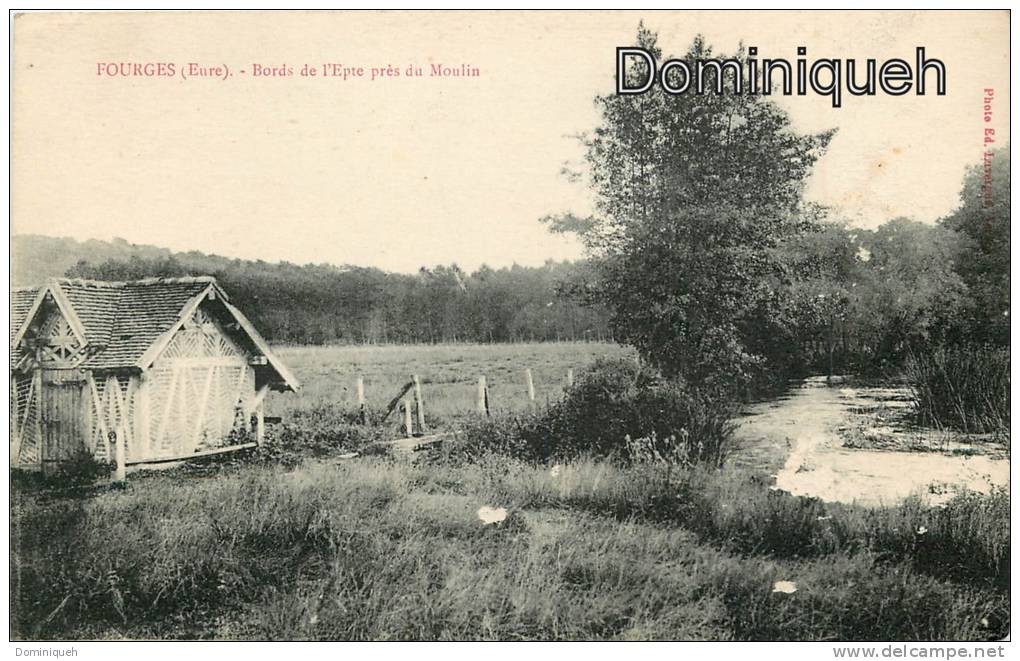 Bords De L'Epte Près Du Moulin - Fourges