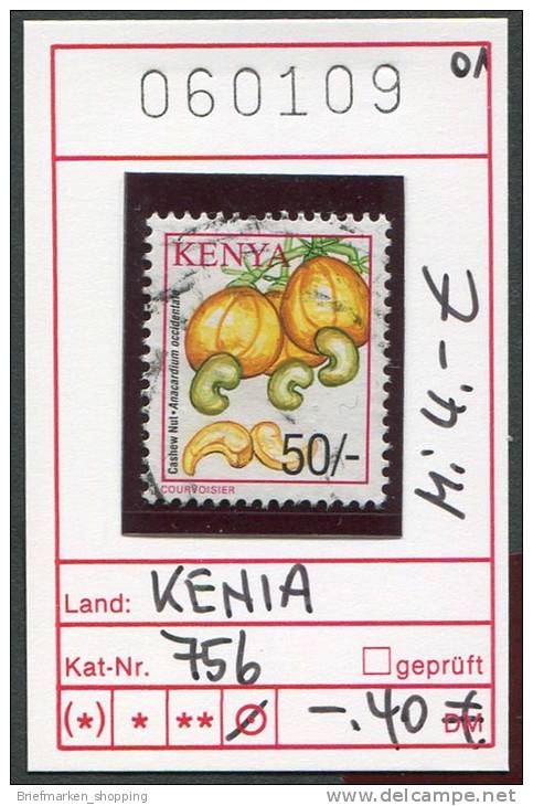 Kenia - Kenya - Michel 756 - Oo Oblit. Used Gebruikt - Früchte - - Kenia (1963-...)