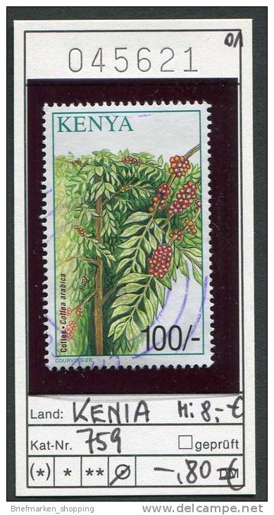 Kenia - Kenya - Michel 759 - Oo Oblit. Used Gebruikt - Früchte - - Kenia (1963-...)