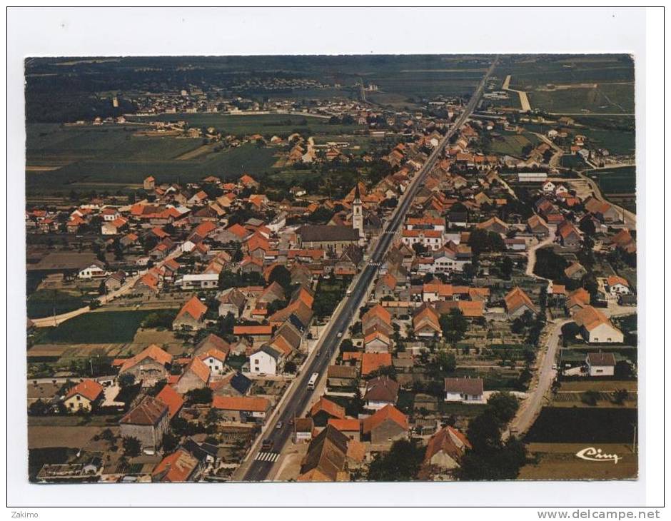 39 - TAVAUX - VUE AERIENNE--VENT DIRECT -RECTO/ VERSO  ---100.37 - Tavaux