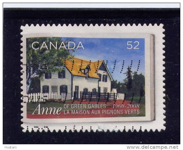 CANADA, 2008,  USED, # 2278, ANN OF GREEN GABLES,   USED From Booklet - Timbres Seuls