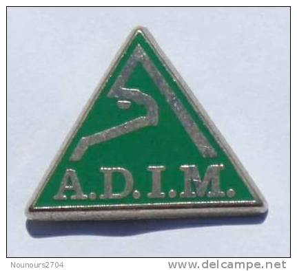 Pin's A.D.I.M - Zamac - Arthus Bertrand - C523 - Arthus Bertrand