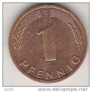 1986  1pfennig - 1 Pfennig