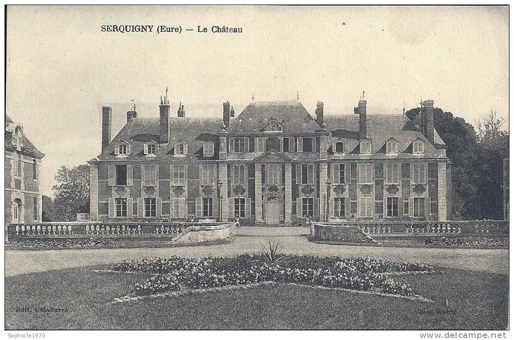 HAUTE NORMANDIE - 27 - SERQUIGNY - 2100 Habitants - Le Château - Serquigny