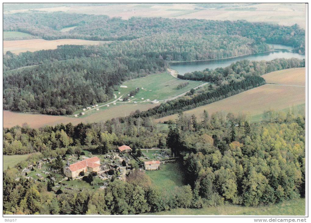 55 - MEUSE - MARVILLE - Cimetière  Et  Plan D´eau -  Format 10,4  X  14,9  - Edité Par Martin à STENAY - Autres & Non Classés