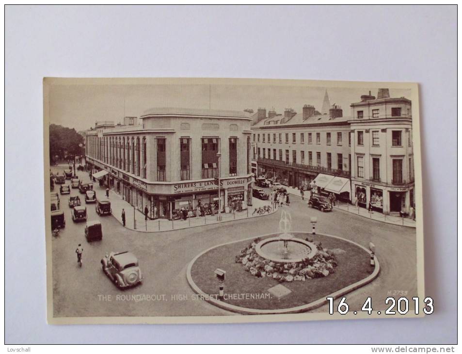 Cheltenham. - The Roundabout, High Street. - Cheltenham