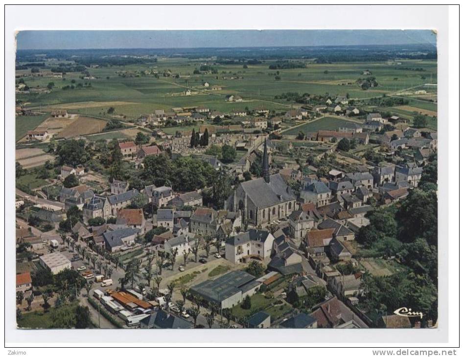 37.FONDETTES. Vue Générale Aérienne.  -RECTO/ VERSO  ---100.36 - Fondettes