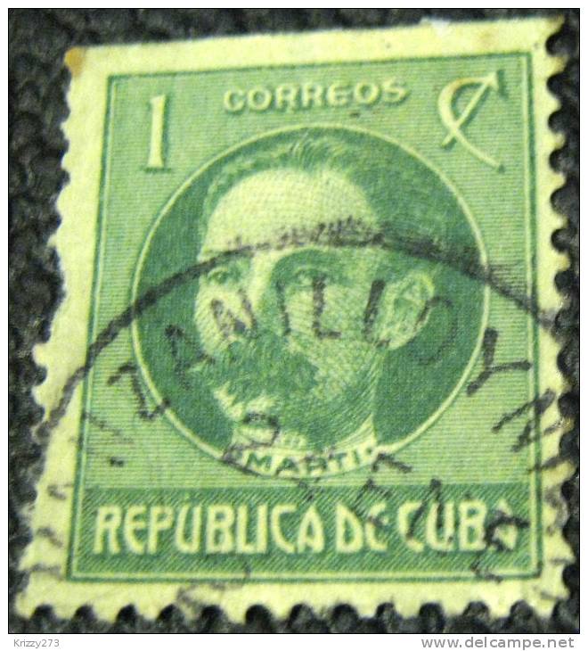 Cuba 1917 Marti 1c - Used - Oblitérés