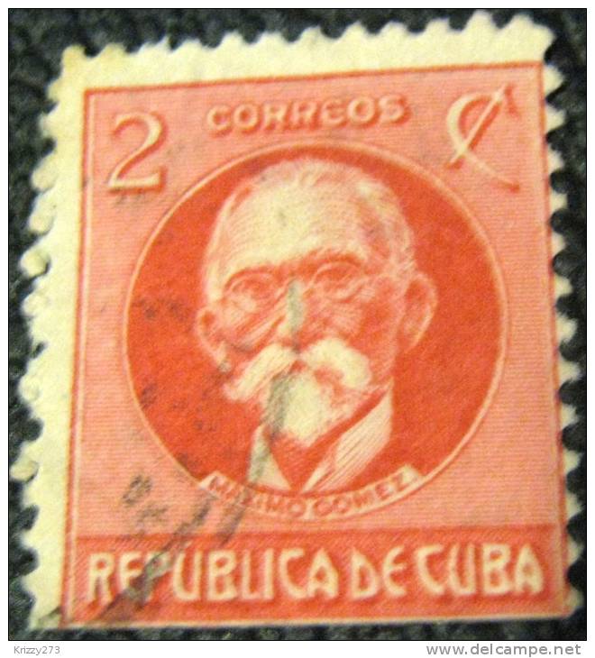 Cuba 1917 Maximo Gomez 2c - Used - Oblitérés
