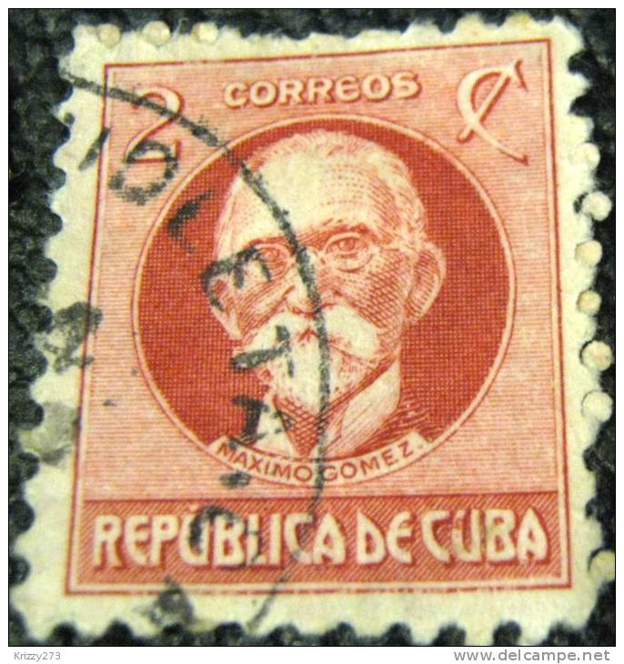 Cuba 1917 Maximo Gomez 2c - Used - Usati