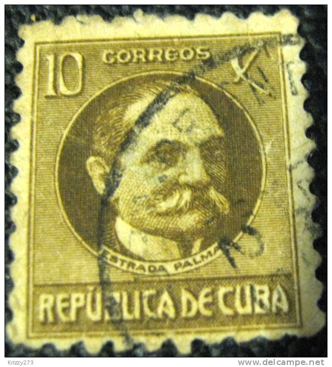 Cuba 1917 Estrada Palma 10c - Used - Oblitérés