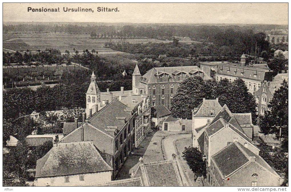 Pensionaat Ursulinen Sittard 1910 Postcard - Sittard