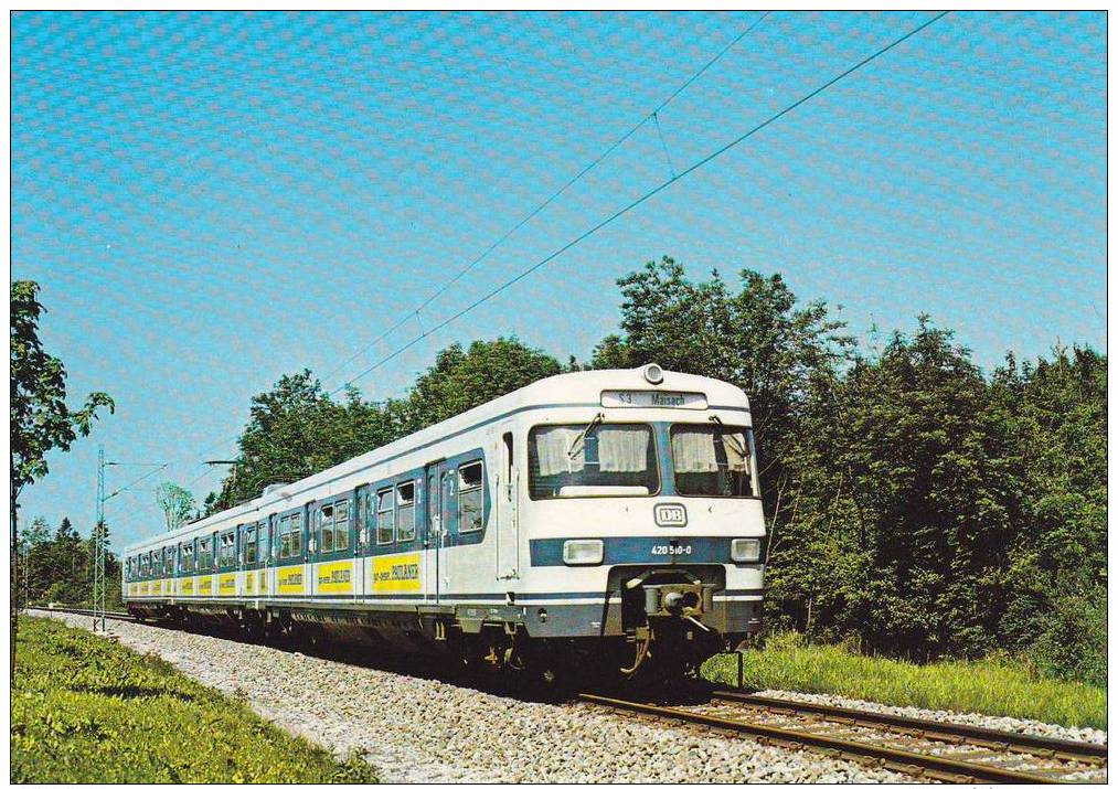 Ak Ismaning, Deutsche Bahn, ET 420, 1977 - Eisenbahnen