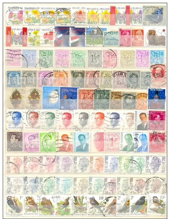 Belgie - Belgique - Z-1091 - 100  Zegels-timbres -  0,40 Euro - Collections