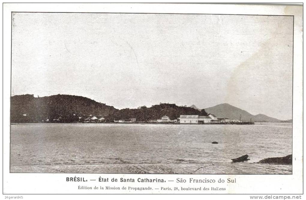 CPSM SAO FRANCISCO DO SUL (Brésil-Etat Santa Catharina) - Vue Générale - Autres