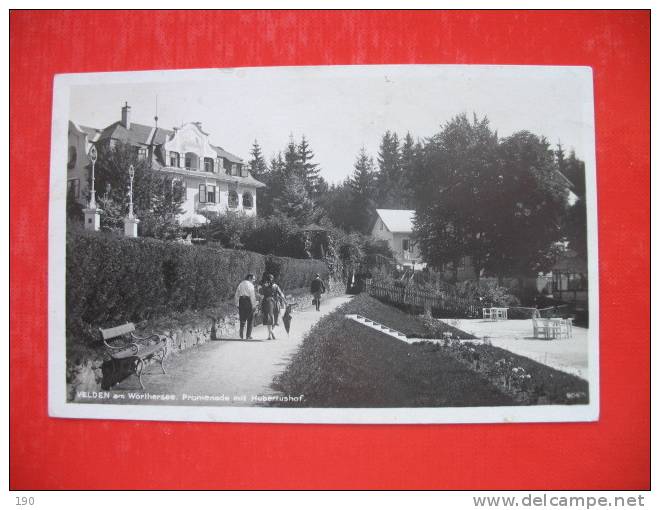 WORTHERSEE VELDEN Promenade Mit Hubertushof - Sonstige & Ohne Zuordnung