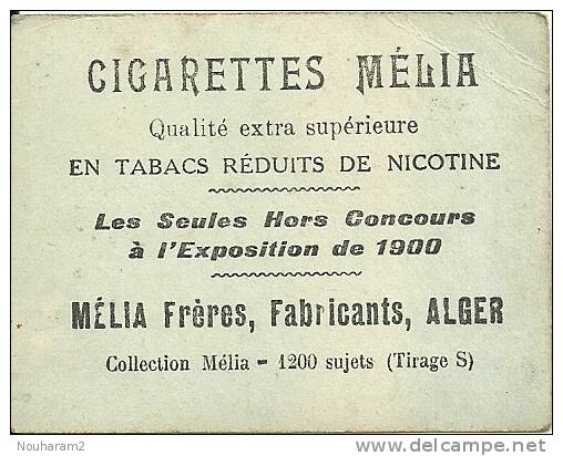 Chromos Réf. B717. Cigarettes Climent, Alger- Couple - Autres & Non Classés