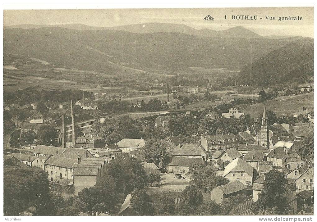 67 CP Rothau 3 Cartes  Vue Generale - Rothau