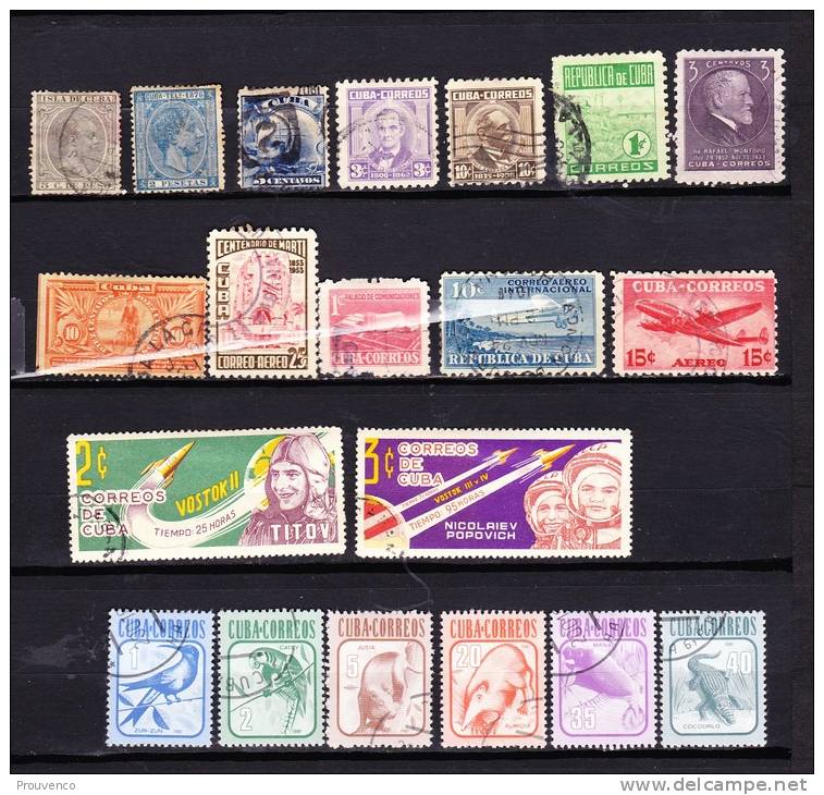 CUBA   PETIT  LOT  TOUS   TB -  All Differents And Perfect - Collections, Lots & Series