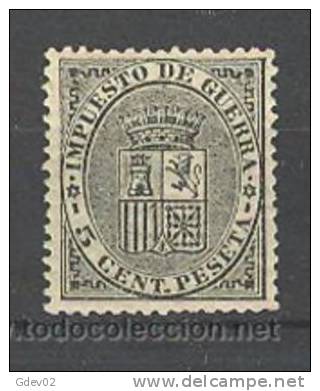 ES141-L2972TESSC. España,Spain,Espagne.ESCU DO DE ESPAÑA..IMPUESTOS DE GUERRA 1º Republica..1874.(Ed 141**) .MAGNIFICO - Otros & Sin Clasificación