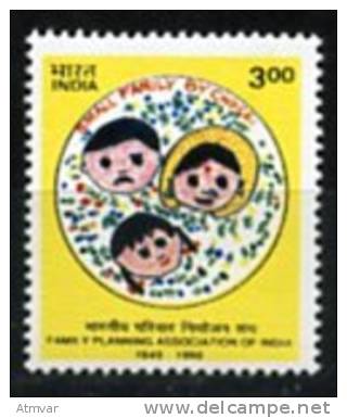 1101. INDIA (1999) - Family Planning Association Of India - 1949-1999 - Neufs