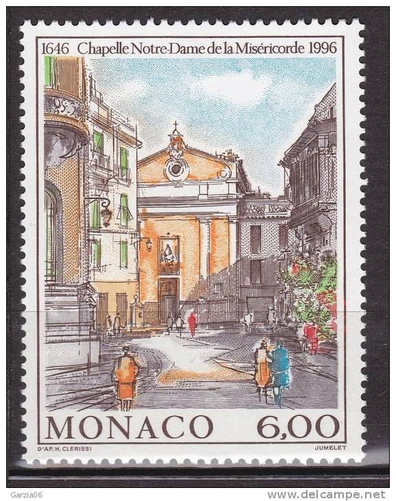 Monaco - 1996 -  Chapelle De La Miséricorde - N° 2030  - Neuf ** - MNH - Neufs