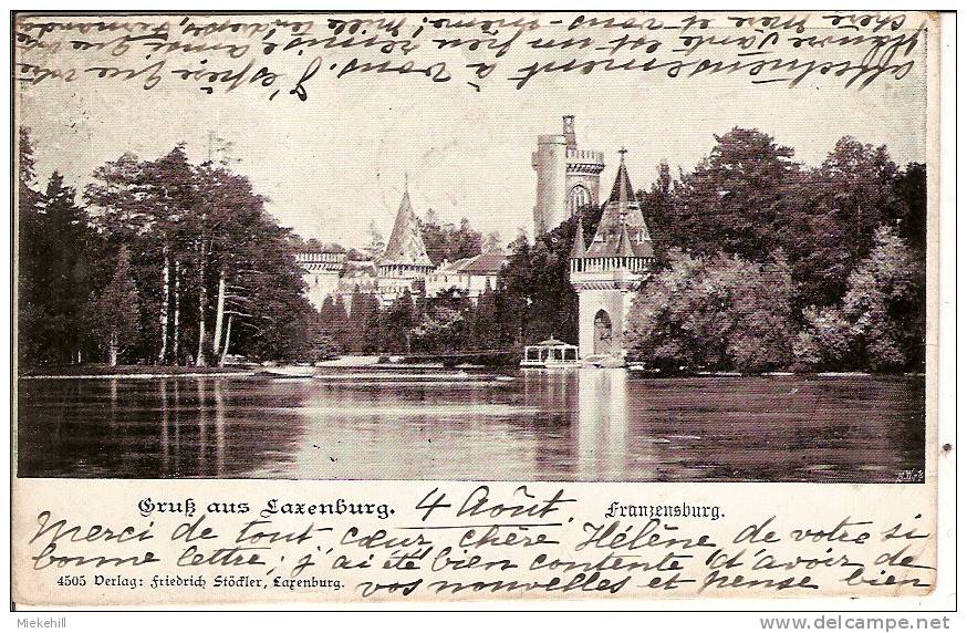 LAXENBURG-GRUSS AUS FRANZENSBURG - Laxenburg