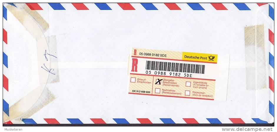 Japan Registered Airmail SADA, IGARASHI & ASSOCIATES, TOKYO Cover To Germany (2 Scans) - Airmail