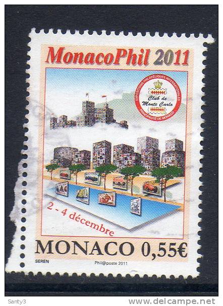 Monaco, Yv 2795 Jaar 2011,  Gestempeld, Zie Scan - Used Stamps