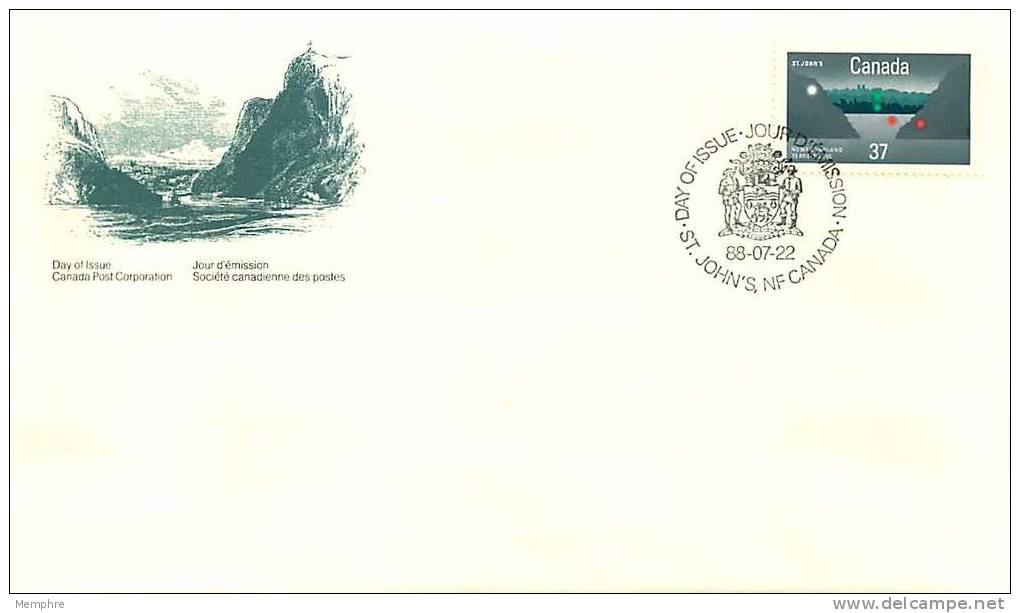 1988  St John's Newfoundland  Sc 1214  Single - 1981-1990