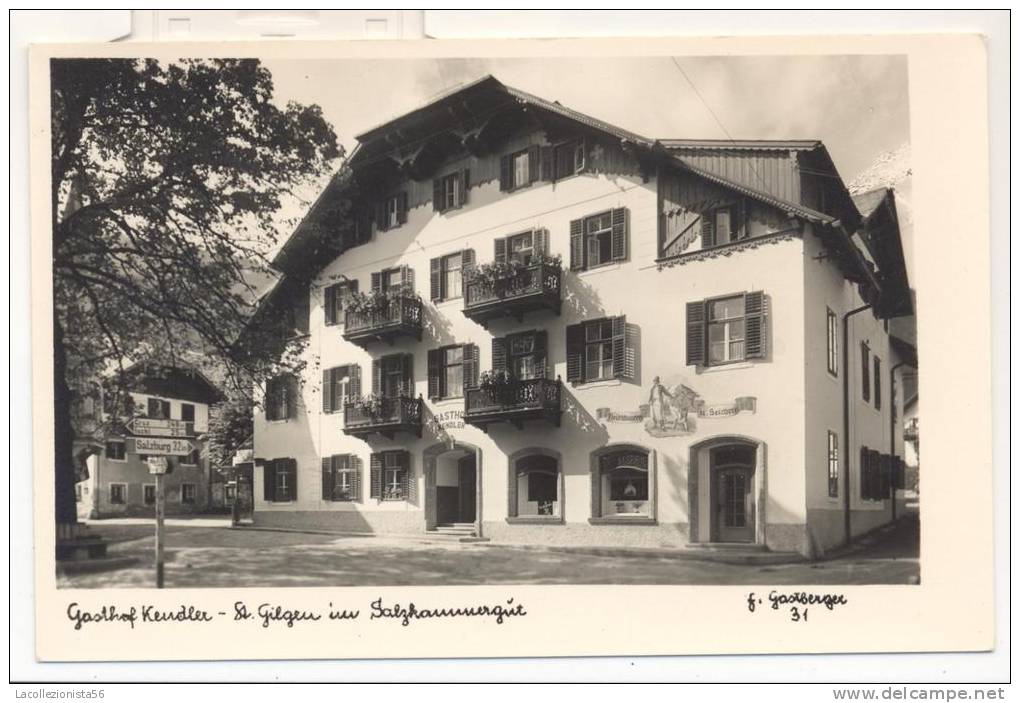 4021-SANKT GILGEN-GASTHOF KENDLER-FP - St. Gilgen