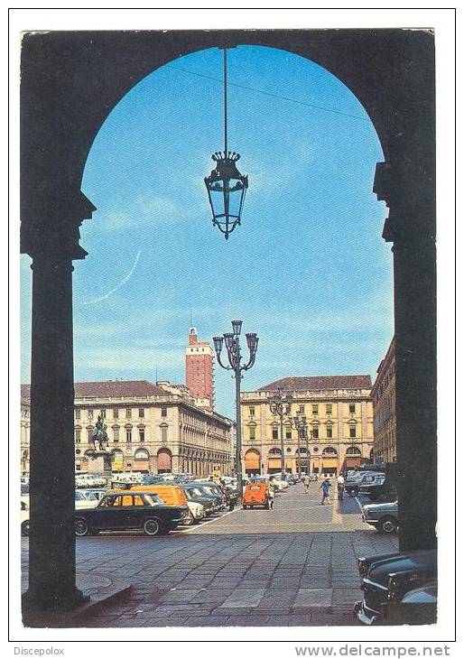 B2917 Torino - Piazza San Carlo - Auto Cars Voitures / Non Viaggiata - Orte & Plätze