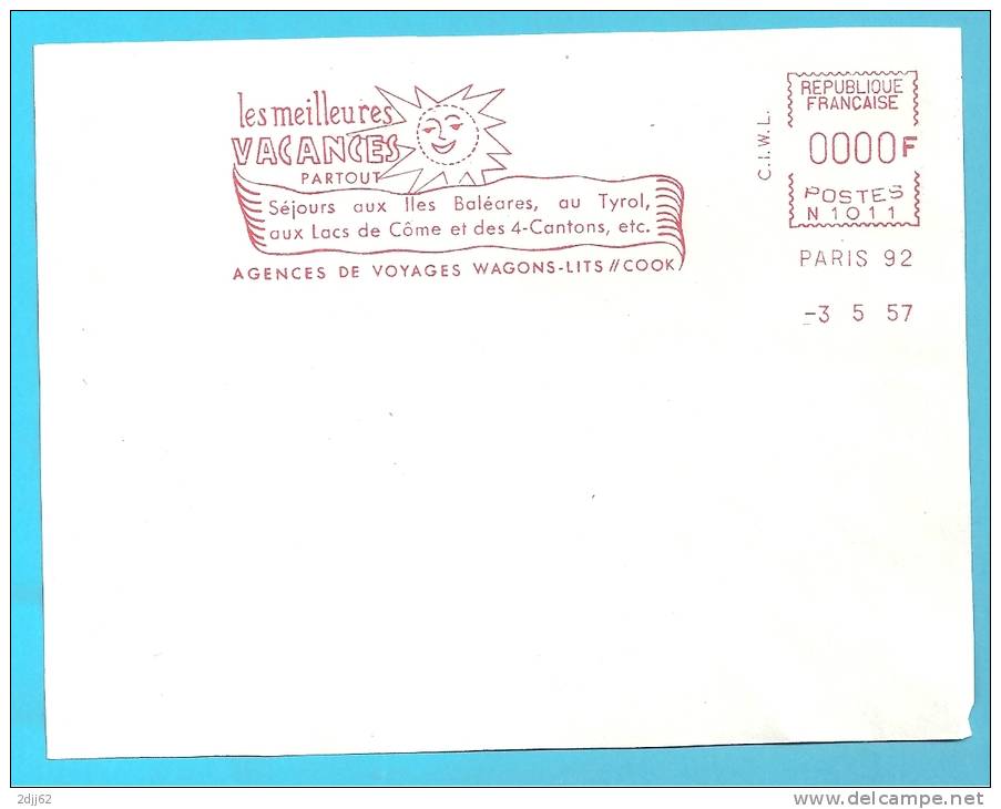 Soleil, Vacances, Baléares, Tyrol, Lac De Côme, Lac Des Quatre Cantons- EMA Secap N-Feuillet Présentation 12x 6 (M326) - Other & Unclassified