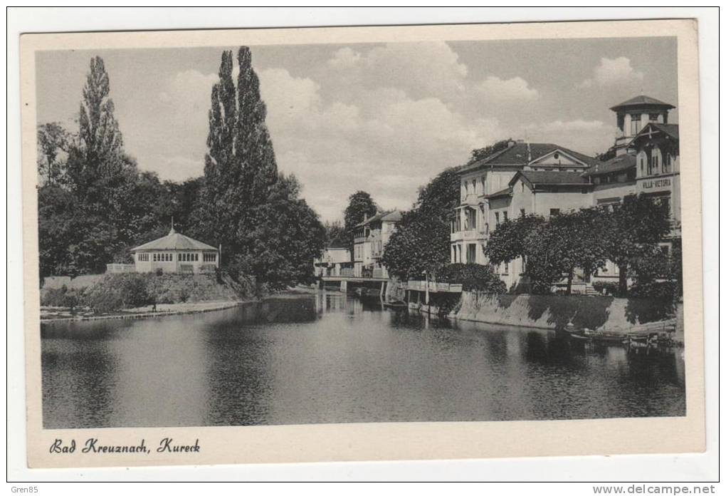 CPSM BAD KREUZNACH, KURECK, Format 9 Cm Sur 14 Cm Environ, RHENANIE PALATINAT, ALLEMAGNE - Bad Kreuznach