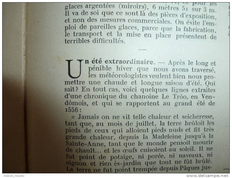 1901 Le Petit Français Illustré : Les Grandes Chasses En Afrique ; Un été Tel Que Les Oeufs Cuisaient Au Soleil Et - 1901-1940