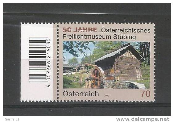 Österreich  2013  Mi.Nr. 3069 , 50 Jahre Österreischisches Freilichtmuseum Stübing - Postfrisch / Mint / MNH / (**) - Neufs