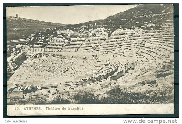 GREECE GRECE ATHENS ATHENES THEATRE DE BACCHUS -G - Grecia