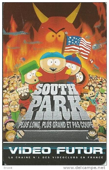 * CARTE VIDEO FUTUR 110 SOUTH PARK SANS NUMEROS ETAT COURANT - Collectors