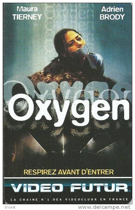 * CARTE VIDEO FUTUR 116 OXYGEN SANS NUMEROS ETAT COURANT - Collectors